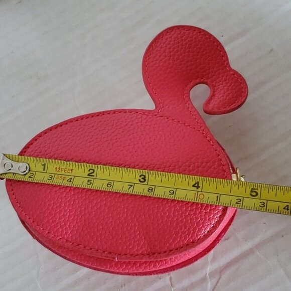 FlamingoBath & Bodyworks Keychain Coin Cardholder Change Pouch Purse Pink - Picture 4 of 16